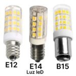 E12-E14-B15 LUZ LED