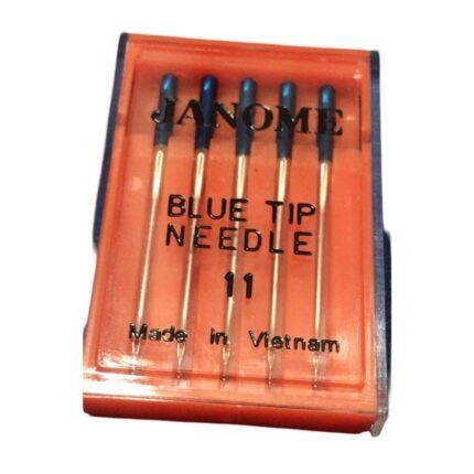 JANOME blue needle BOX OF 5 UNITS 4-990311000