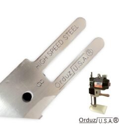 Cuchilla vertical 8E Orduz USA para cortadora Eastman de 8 pulgadas, repuesto de alta precisión para corte textil industrial