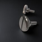 Tornillos metálicos para pie prensatelas de máquina de coser familiar e industrial, repuesto de sujeción resistente