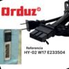 Cable Original Brother para Máquina de Coser | Brother Sewing Machine Power Cord HY-02 W17 E233504 Compatible con J00360051 - Image 4