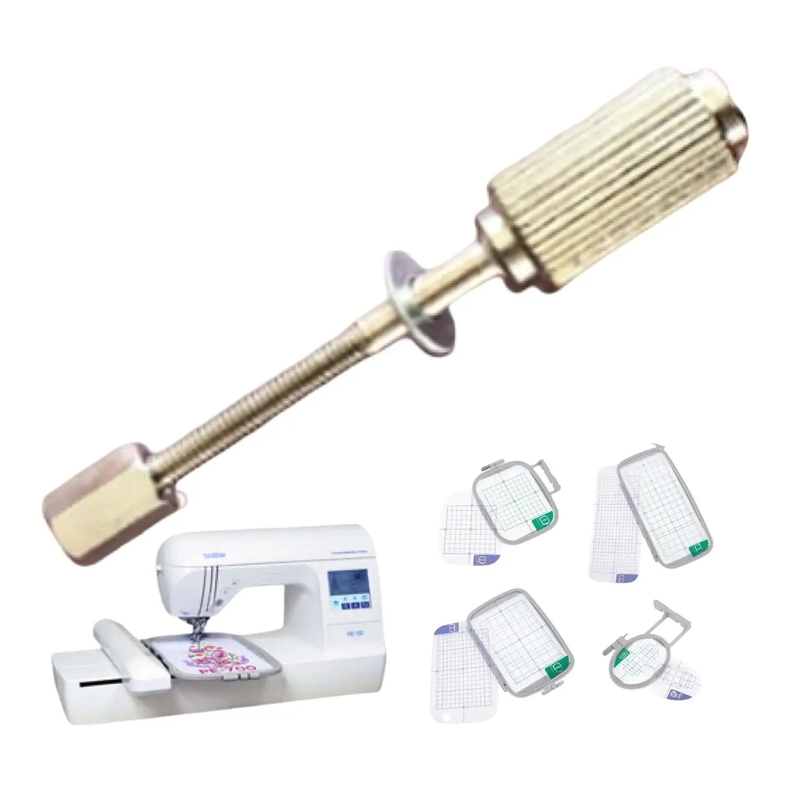 XA4590001 10x10 Brother PE700 embroidery frame screw tornillomaquina de coser brother