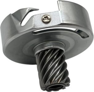 Gancho giratorio XC2210051 para máquina de coser Brother y Babylock, repuesto metálico de alta precisión.