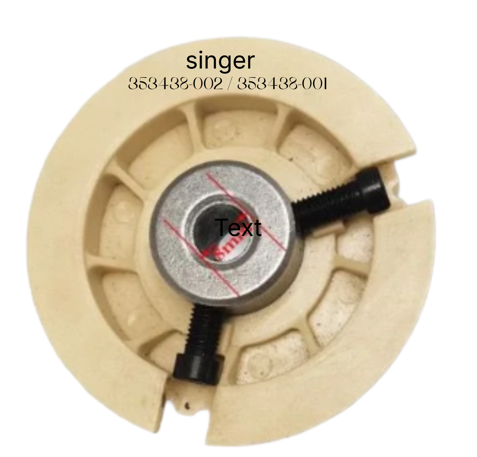 Pieza de reemplazo Singer 353438-002 para mecanismo de máquina de coser